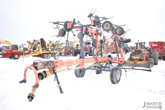 2008 Vicon Fanex 113C 8 star tedder