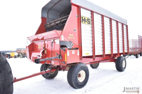 2007 HBS HD 7+4 forage wagon