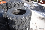 4- Camso 10-16.5 skid loader tires