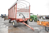 H&S 20' rear unload forage wagon