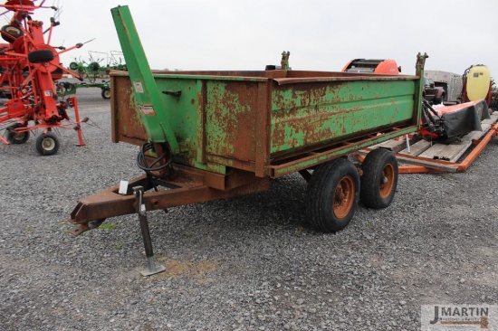 Trenton 7'x10' hyd dump cart