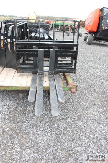 Kivel heavy duty skid mount walk thru 4200# forks