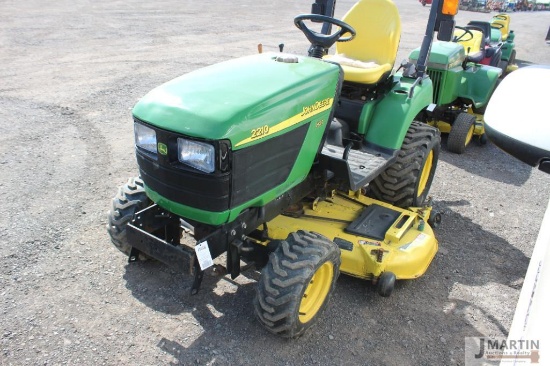 JD 2210 compact tractor