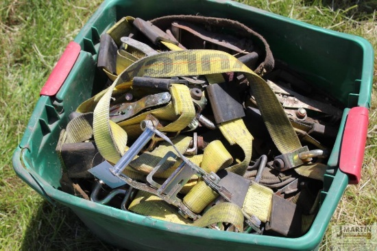 Box of Ratchet straps