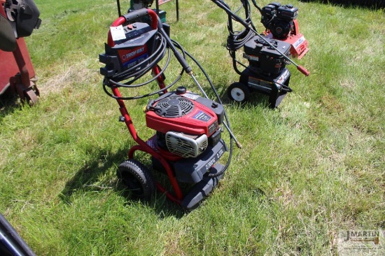 Troy Built 2700 PSI pressure washer