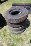 4- 8-14.5 tires w/ rims