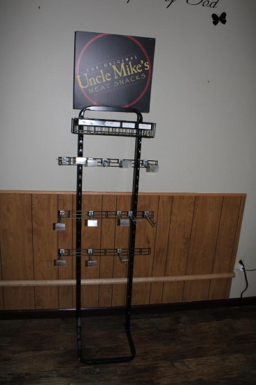 Uncle mikes Metal hanging display rack one new in box (x2)