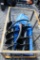 Mower King skid mount post hole digger w/ 15'', 13'' & 9'' bits