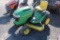 JD L120 automatic riding mower