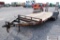 2003 Foster 18' equipment trailer