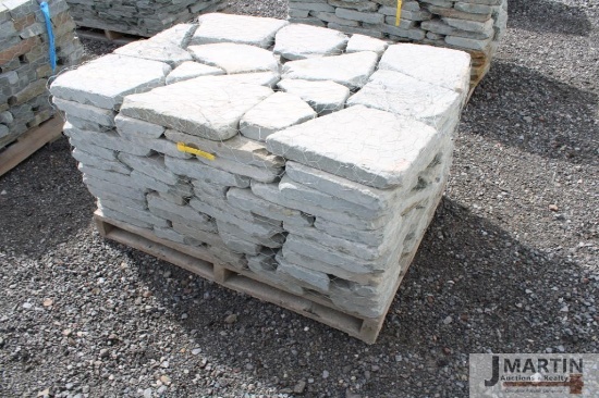 Pallet of 2'' tumbled pavers