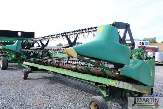 JD 920 20' flex head (not selling w/ cart)