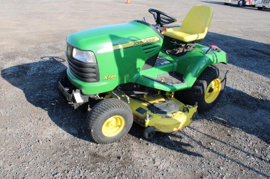 JD X744 Ultimate riding mower