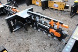Mower King heavy duty skid mount trencher