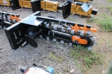 Mower King heavy duty skid mount trencher