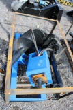 Mower King skid mount post hole digger w/ 15'', 13'' & 9'' bits