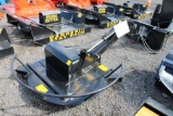 Agrotk heady duty skid mount ditch mower