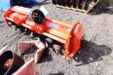 Mower King heavy duty skid mount rototiller