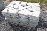Pallet of 2'' tumbled pavers