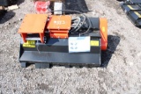 Agrotk heavy duty excavator mount flail mower