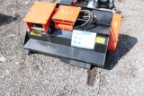 Agrotk heavy duty excavator mount flail mower