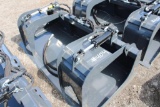 Wolverine heavy duty skid mount grapple bucket