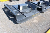 Wolverine heavy duty skid mount rotary mower