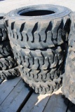 4- Forerunner 12-16.5 skid loader tires (x4)