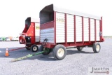 H & S rear unload forage wagon
