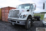 2011 INT 7400 cab & chassis