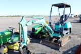 Komatsu PC12R mini excavator
