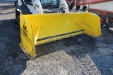 ZMI skid mount 8' snow pusher