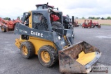 JD 318E skid loader