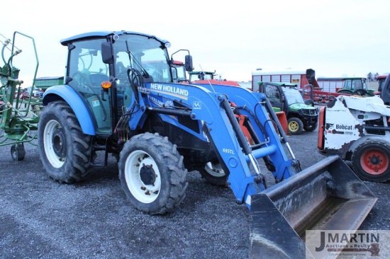 NH T4.75 tractor w/ 655LT loader