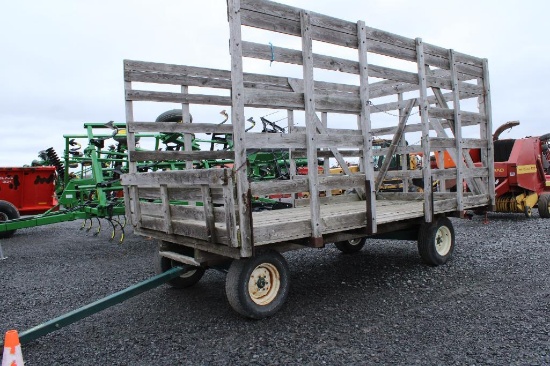 16'x 9' Wooden hay wagon