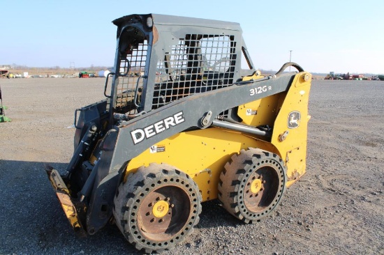 2017 JD 312GR skid loader