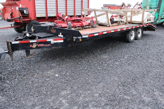 2020 B-Wise 20' deck over trailer