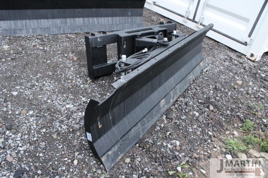 Skid mount 86'' hyd angle blade