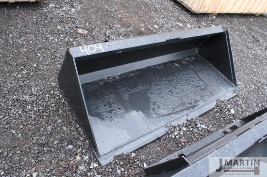 Kivel 72'' skid mount material bucket