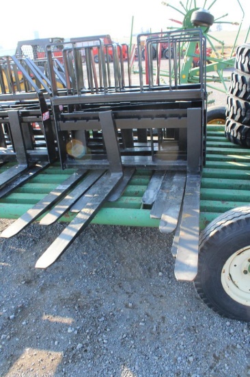 Kivel 4200# 48'' skid mount pallet forks