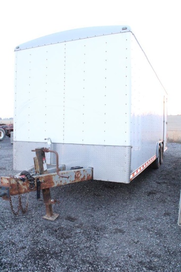 2003 Aluma 8'x 24' enclosed trailer