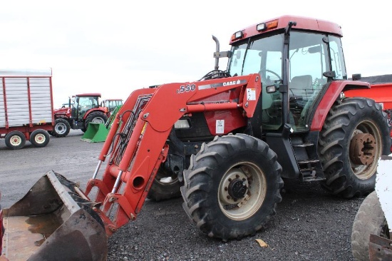 CIH 100C tractor w/ CIH L550 loader