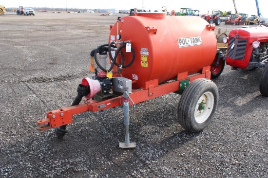 Pul-tank sprayer