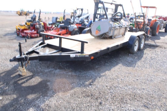 2020 Hooper 7'x18' equipment trailer