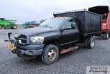 2007 Dodge 6 wheel dump truck