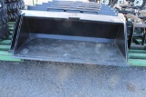 Kivel 72'' skid mount material bucket