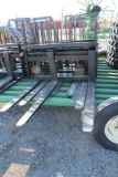 Kivel 4200# 48'' skid mount pallet forks