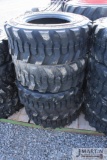 Forerunner 4-12-16.5 skidloader tires (x4)