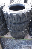 4-Forerunner 10-16.5 skidloader tires (x4)