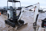2015 Bobcat E20 mini excavator
